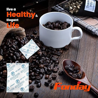 1 Gram 500 Packets Fonday Food Grade Silica Gel Desiccants Packs Moisture - Image 6