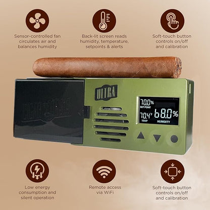 Cigar Oasis Ultra 4.0 Cigar Humidor Humidifier - Image 4