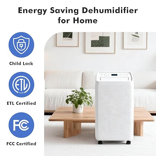 NEWBULIG 50Pints Dehumidifier - Image 6