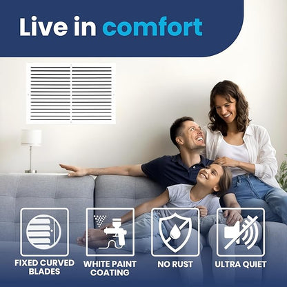 25x20 Inch Air Return Vent Cover Decorative – Premium Aluminum AC Vent Cover - Image 7