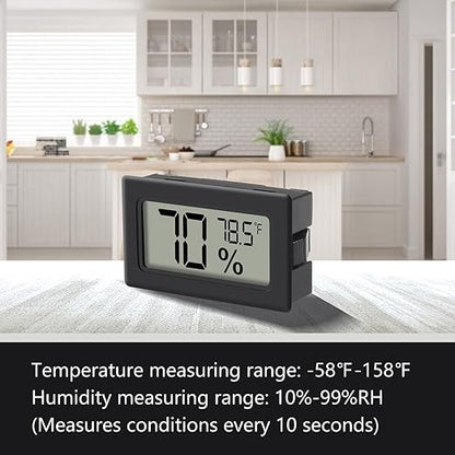 12 Pack Mini Hygrometer Indoor Humidity Meter Hygrometer Thermometers Humidity - Image 5