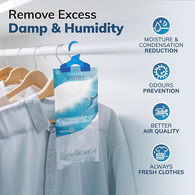 Hanging Moisture Absorber Bags, Dehumidifier Bags - Image 2