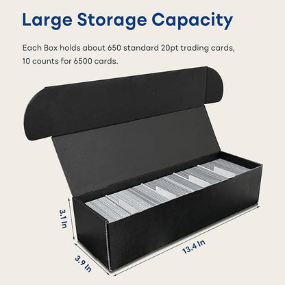 Trading Card Storage Box with Dividers - Image 3