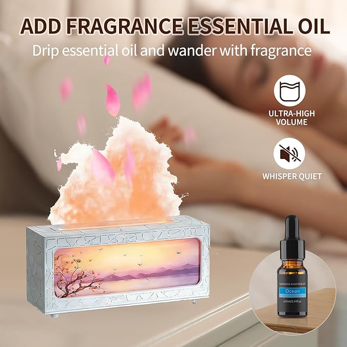 Fireplace Flame Essential Oil Diffuser - Image 6
