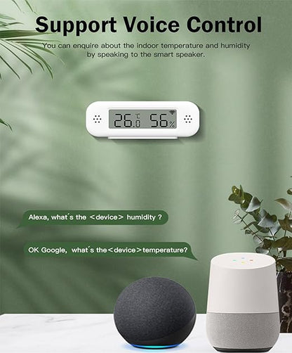 WiFi Thermometer Hygrometer: Smart Temperature Humidity Sensor, Indoor Room - Image 5