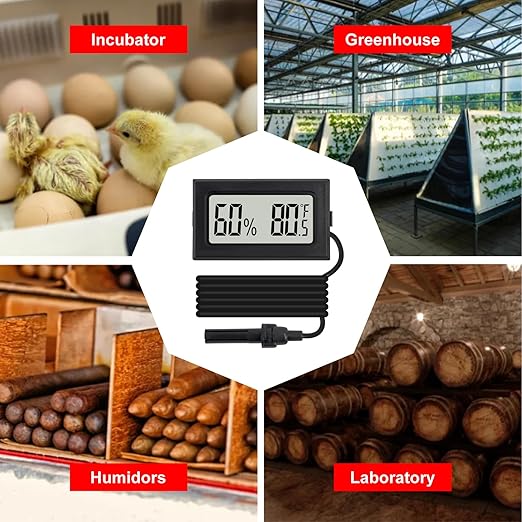 3Pcs Mini Digital Thermometer Hygrometer - Image 7