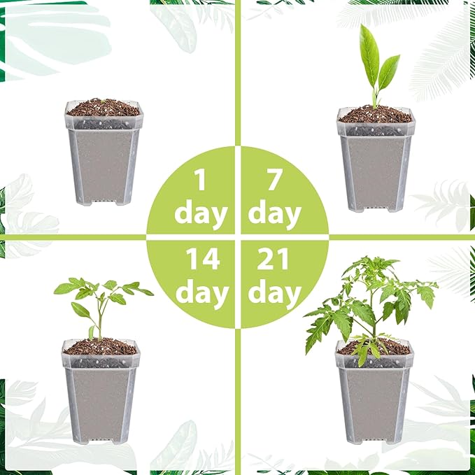 Hyuetrsa 30 Sets Plant Nursery Pots - Image 5