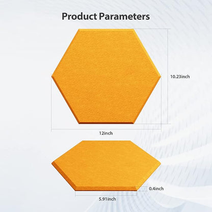 12 Pack Acoustic Panels Self Adhesive Sound Proof Foam, High Density Sound - Image 6