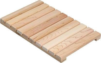 bingaai Cedar Wood Shower Mat, Cedar Wooden Bath Mats, Small Wood Bath Mat 20 x by WhenStyleMeetsPracticality