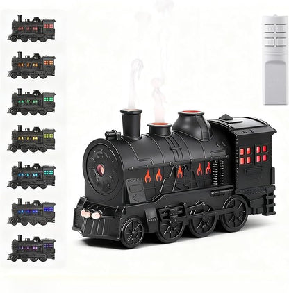 Valentine's Day Train Humidifier 300ml, Dual Mist Outlets Cool Mist Diffuser by Chasefun