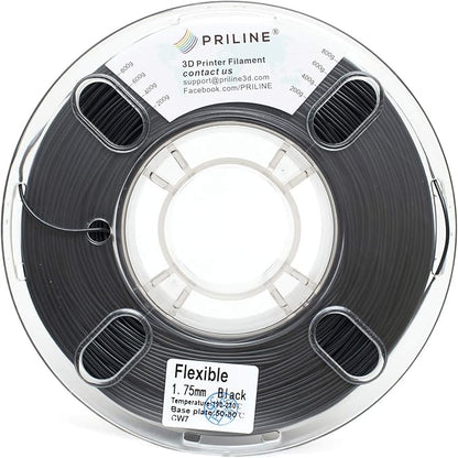 TPU Filament PRILINE, 98A TPU Flexible Soft 3D Printer Filament 1KG 1.75mm Spool - Image 5