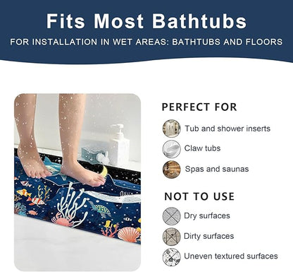 XIYUNTE Baby Bath Mat for Tub Non Slip Kids Bath Mat - Image 7