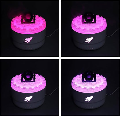 Essential Oil Diffuser Humidifier, Quiet 200ml Cool Mist Humidifier Aromatherapy - Image 9