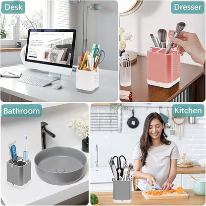 Boperzi Toothbrush Holder Toothpaste Organizer Drainage - Image 6