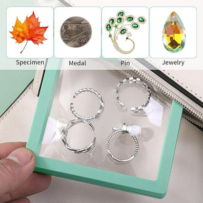 20 Pcs 3D Floating Display Case 3.5x3.5x0.8inch, Challenge Coin Display - Image 6