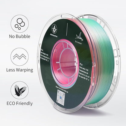 Rainbow PLA Filament, Dimensional Accuracy +/- 0.02 mm, 1kg Spool, 1.75 mm - Image 5