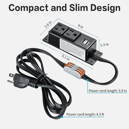 Gun Safe Power Outlet Kit, Briidea Gun Safe Accessory Electrical Outlet - Image 5