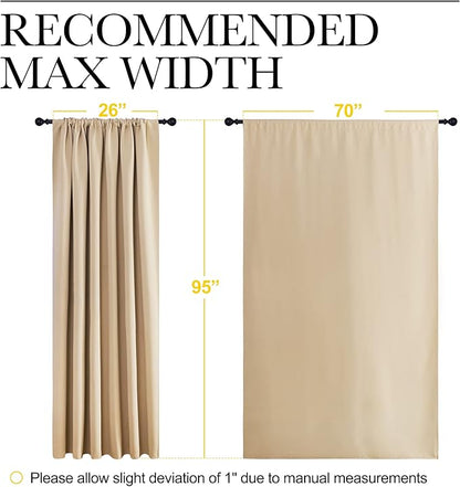 NICETOWN Room Darkening Curtains - Image 7