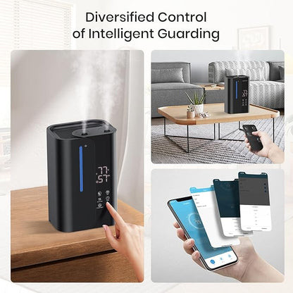 5L Cool Mist Humidifiers for Bedroom Large Room, Top Fill Ultrasonic Smart Air - Image 5