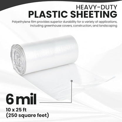 Plastic Sheeting Long, 6 Mil - Image 2