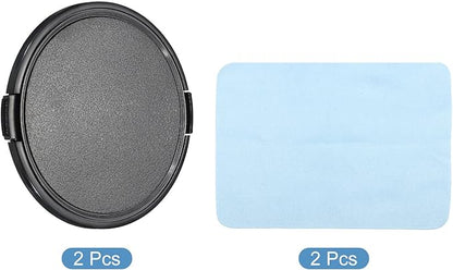 PATIKIL Camera Lens Cap, 2 Pack Sides Pinch Front Lens Cover - Image 3