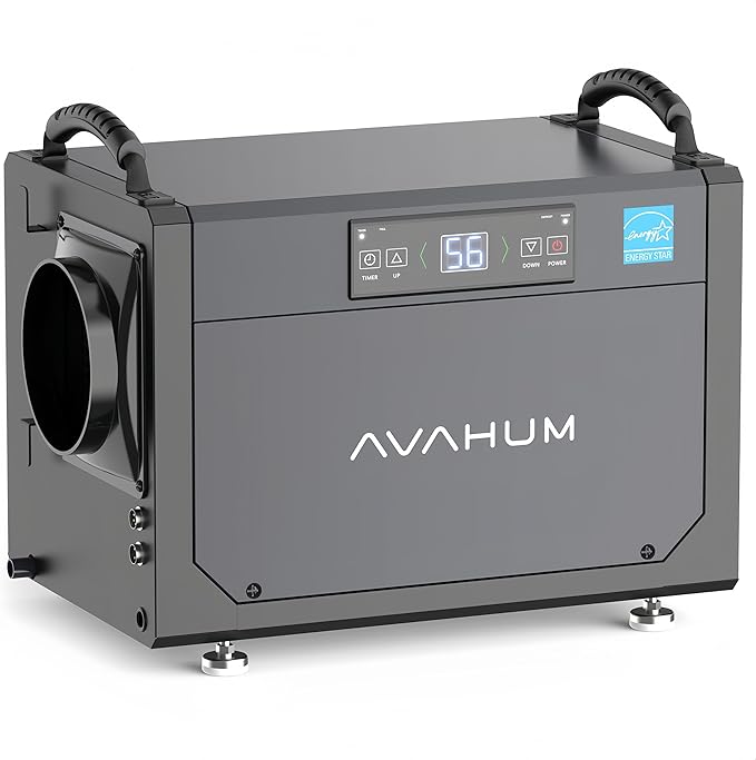 120 Pint Crawl Space Dehumidifier Commercial Energy Star Efficient Certified by Unknown