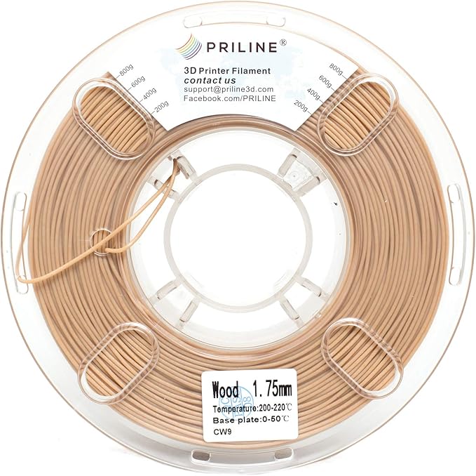 1kg Wood PLA Filament 1.75 3D Printer Filament - Image 7