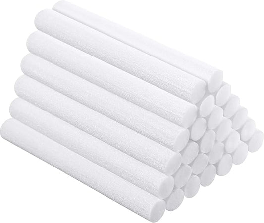 60 Pieces 2.75 X 0.31 Inch Car Diffuser Sponges Refill Sticks Humidifier Filter by Patelai