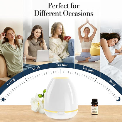 300ml Essential Oil Diffuser & Cool Mist Humidifier - Image 7