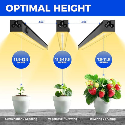 Barrina T5 Grow Lights for Indoor Plants Full Spectrum, 1FT 10W Indoor Plant - Image 7