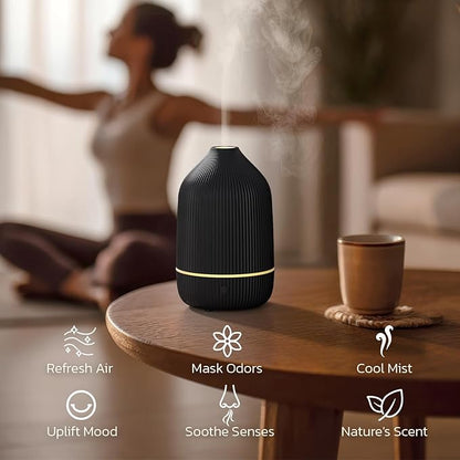 Essential Oil Diffuser, 100ml Aromatherapy Diffuser, Mini Ultrasonic Diffuser - Image 5