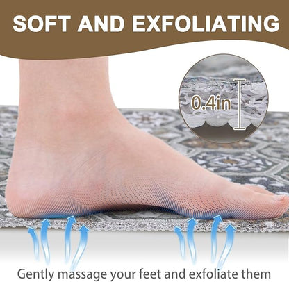Square Shower Mat Non Slip: 24x24 Inch Extra Large Shower Mats - Image 3