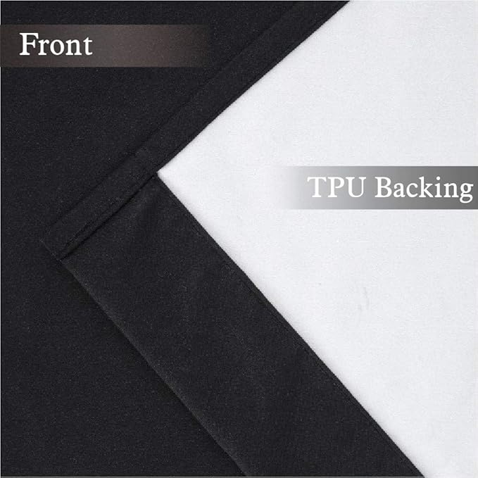 Easy Home 2 Panels Blackout Tier Curtain - Image 7
