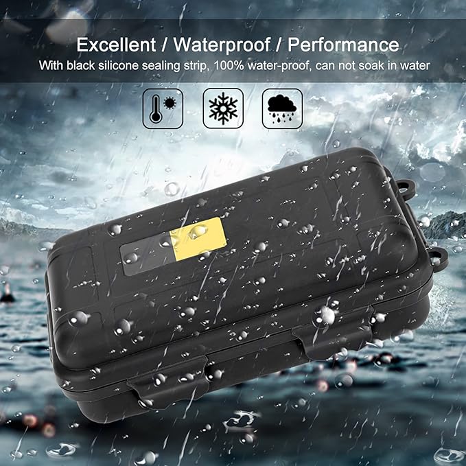 Water - Tight Storage Box | EDC Outdoor Survival Container - Image 7