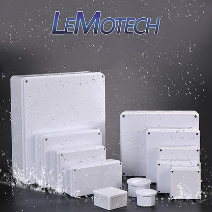 LeMotech Junction Box, Electrical Box IP55 Water Resistant Dustproof ABS - Image 8