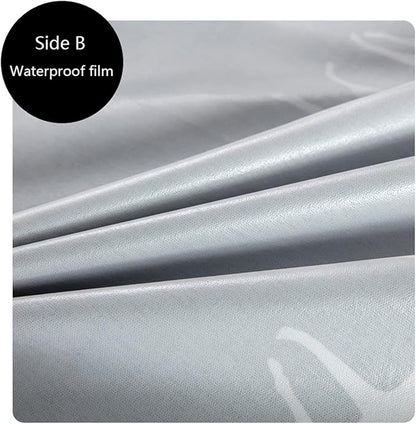 SIELUNO Waterproof Bed Sheet Flat Sheets Lightweight, Mattress Protector Sheet - Image 3