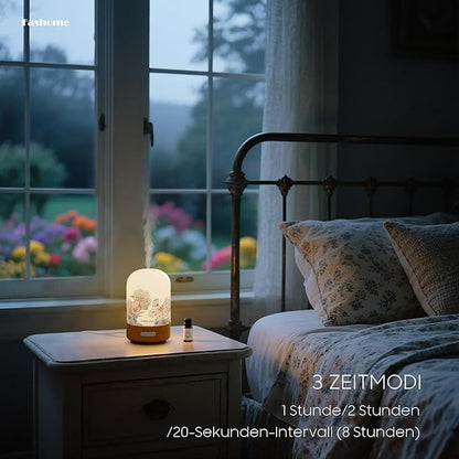 Essential Oil Diffuser Hand Blown Glass, 100ml Small Aromatherapy Diffuser - Image 5