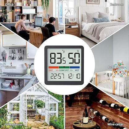 VOCOO Humidity Gauge Indoor Thermometer - Image 7