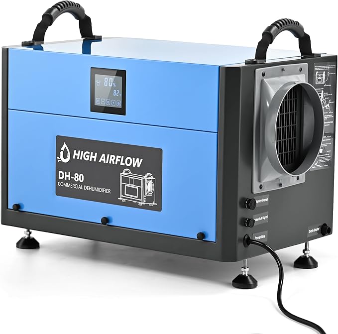 EUHOMY 160 Pint Crawl Space Dehumidifier by EUHOMY