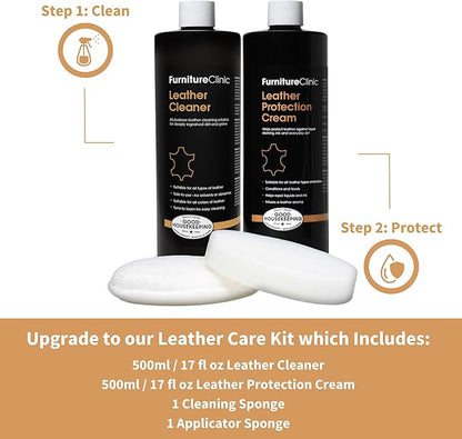 Furniture Clinic Leather Cleaner | Non-Toxic | Removes Dirt & Grime | - Image 6