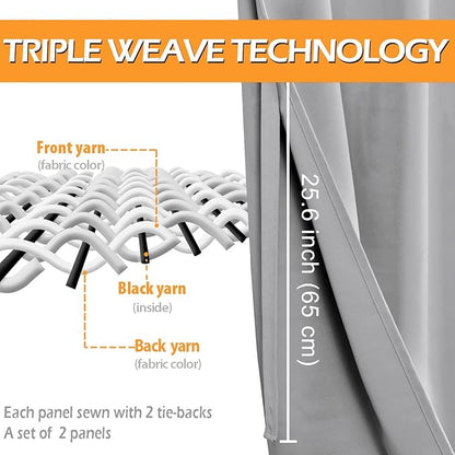 Hiasan Grommet Blackout Curtains - Image 4