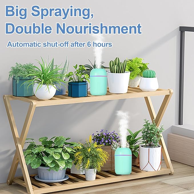 Small Humidifier for Plants, Mini Humidifiers for Bedroom, Portable Humidifiers - Image 3