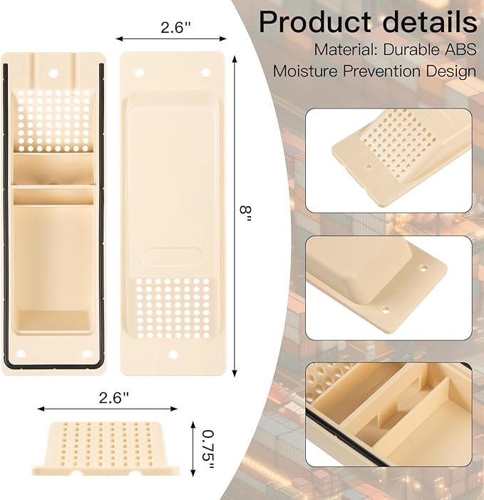 Shipping Container Air Vent Kit Heavy Duty Shipping Container Accessories Cross - Image 2