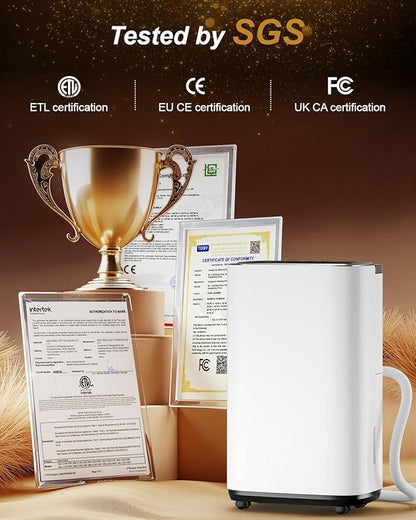 3000 Sq. Ft. Dehumidifier for Basement, 30 Pint Quiet Dehumidifiers for Home - Image 8