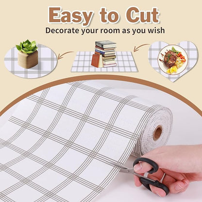 Shelf Liners for Kitchen Cabinets 12in x 20FT, Non Adhesive Drawer Liner White - Image 4