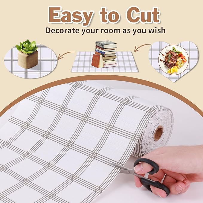 Shelf Liners for Kitchen Cabinets 12in x 30FT, Non Adhesive Drawer Liner White - Image 4