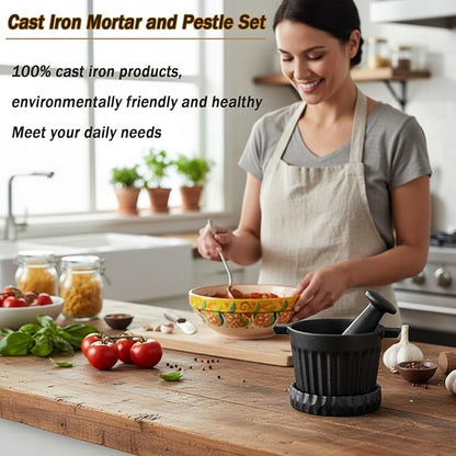 Wood Stove Steamer & Cast Iron Mortar Pestle Set Bundle - Image 7