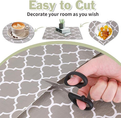 Drawer and Shelf Liner for Kitchen Cabinet: 12 in X 20 Ft Non Slip Waterproof - Image 4