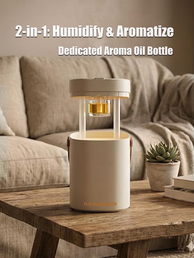 Humidifier for Bedroom, 2L Cool Mist Humidifier - Image 5