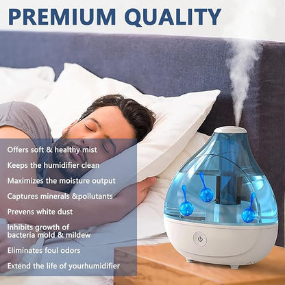 Humidifier Cleaner Ball, 20 Pack, Prevents Hard Water Build-up & Mold, - Image 5